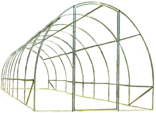 8m x 3m Pro+ Poly Tunnel Frame Only Main Image