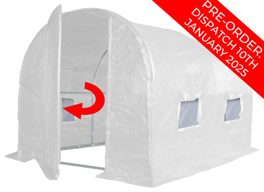 3m x 2m Pro+ White Poly Tunnel Pre-Order Main Image