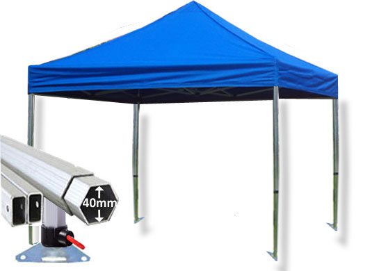 3m x 3m Extreme 40 Instant Shelter Royal Blue Main Image