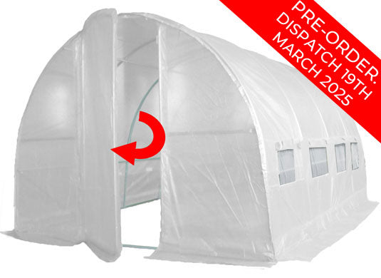 4m x 3m Pro+ White Polytunnel Pre Order