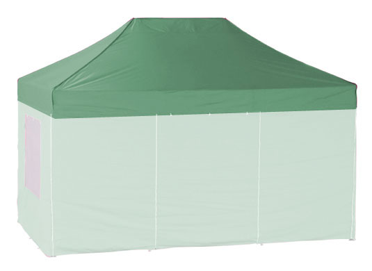 3m x 2m Compact 40 Instant Shelter Replacement Canopy Green Main Image