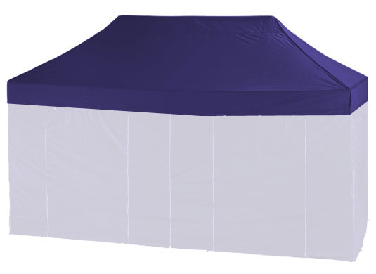 5m x 2.5m Trader-Max 30 Instant Shelter Replacement Canopy Navy Blue Main Image