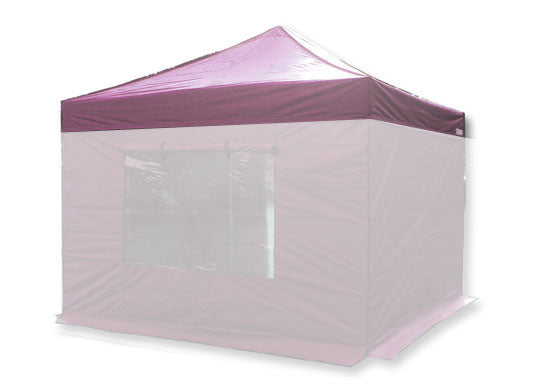 3m x 3m Compact 40 Instant Shelter Replacement Canopy Burgundy Main Image