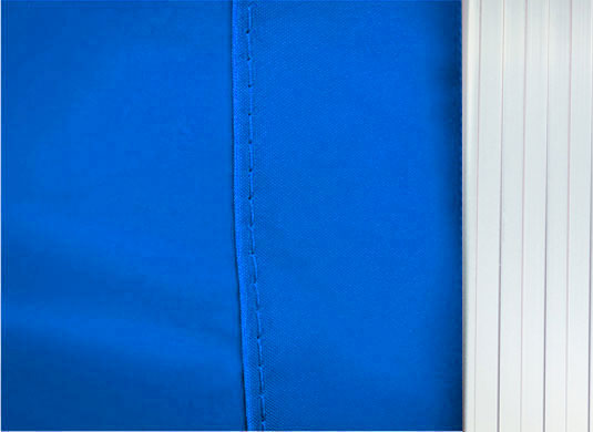 3m x 4.5m Extreme 50 Instant Shelter Sidewalls Royal Blue Image 3