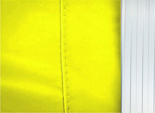 3m x 3m Compact 40 Instant Shelter Sidewalls Yellow Image 3
